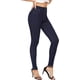 thumbnail image 2 of Pantalones vaqueros de cintura alta para mujer, ajustados, elásticos, ajustados, con control de barriga, pantalones vaqueros 130-blue14, 2 of 5