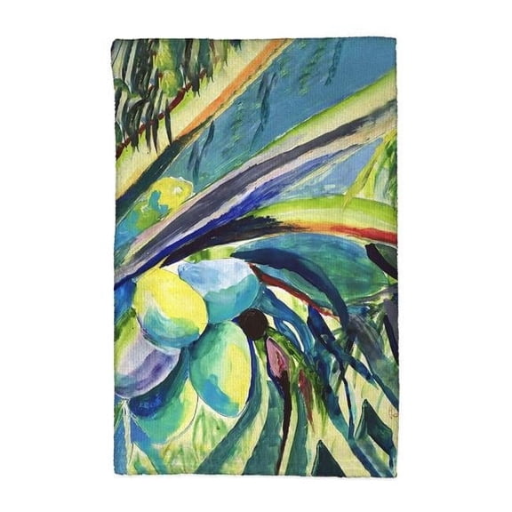 Betsy Drake KT1347 16 x 25 in. Cocoa Nuts III Kitchen Towel