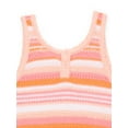 thumbnail image 2 of Jessica Simpson Girls Cotton Striped Crochet Cover-Up Dress, Sizes XS-L, 2 of 3
