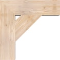 thumbnail image 3 of Ekena Millwork 5 1/2"W x 22"D x 22"H Traditional Block Smooth Bracket, Douglas Fir, 3 of 25