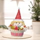 thumbnail image 1 of Cesta Navideña para Dulces, Roja, de Plástico Poliéster, Bandeja Decorativa para Mesa, Ideal para Regalar | Material Duradero | Decoración Festiva | para Aperitivos | Práctica | Multifuncional | 1 Un, 1 of 6