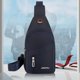 thumbnail image 1 of Waterproof Strap Bag Crossbody Backpack Men Ladies Strap Backpack Hiking Backpack Multipurpose Messenger Chest Bag, 1 of 4