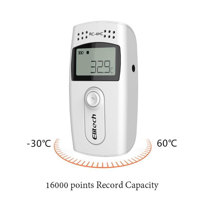 RC-4HC Digital USB Temperature Humidity Data Logger Temperature Recorder Monitor 