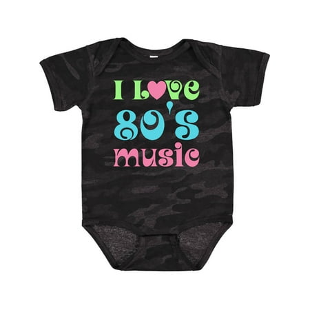 

Inktastic I Love 80 s Music Gift Baby Boy or Baby Girl Bodysuit