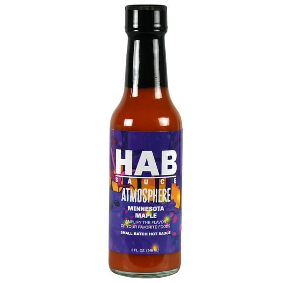 HAB Sauce Minnesota Maple Habanero Atmosphere Collaboration Gluten Free Vegan Small Batch