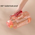 thumbnail image 5 of Taza de Fitness para PC de gran capacidad de 1,5 l, botella a prueba de fugas, botella de agua deportiva portátil con marcador de tiempo para gimnasio y Fitness, 5 of 5