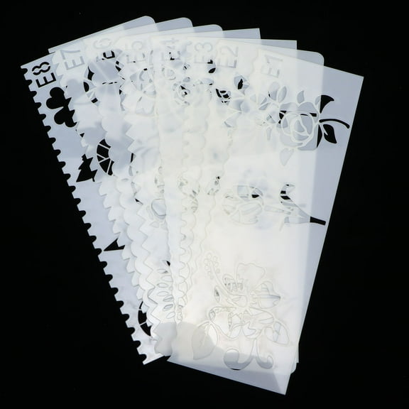 RENACLIPY DIY Drawing Templates 32pcs Shapes Reusable Stencils for Children Crafts