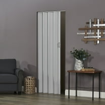 Spectrum Oakmont PVC Folding Door fits 36"w x 80"h Dove Grey