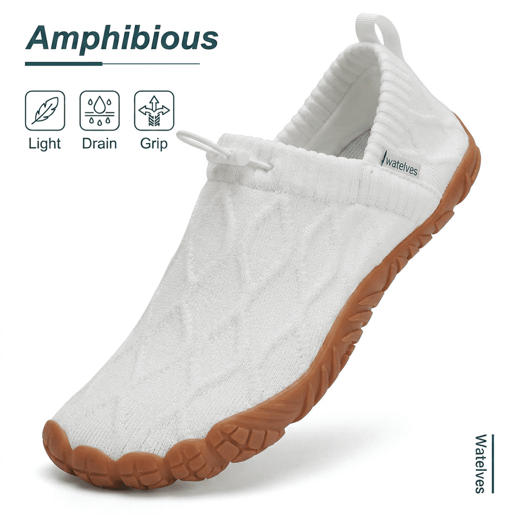 WateLves Barefoot Water Shoes for Women Breathable Walking Shoes Swim Beach Pool Outdoor Hiking Shoes