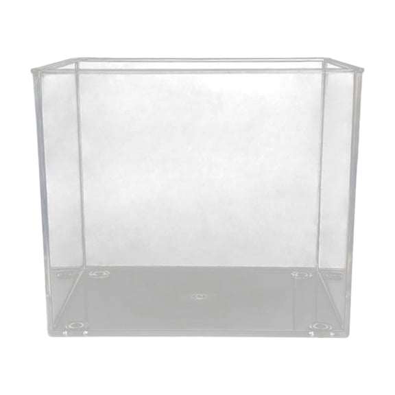 YIFAEUX Fish Tank Smooth Edges Small Aquarium High Transparency Desktop Aquatic Landscape Tank for Home Decoration