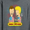 thumbnail image 3 of Beavis & Butthead - USA Fire - Men's Long Sleeve T-Shirt, 3 of 5