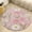 style, variant on Floral Colorful Flower Round Small Area Rug, Print Non Slip Washable Floor Mat, Soft Throw Rug for Living Room, Powder Room Entryway, Bathroom, Bedside