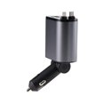 thumbnail image 1 of Fast Charging 4-in-1 Car Charger With Retractable USB-C Cable For IPhone Fast Charging Lighter Adapter, 1 of 1
