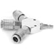 thumbnail image 3 of Conector neumático, conector de aire rápido de 3 vías, adaptador de conector rápido para manguera de aire con 1/4 & #39; F-npt Thread Feliz Sencillez, 3 of 5