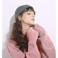 thumbnail image 4 of Sinhoon Wool Knit Cuff Short Fisherman Beanie for Men Women, Winter Warm Hats (gray), 4 of 12