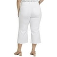 thumbnail image 2 of NYDJ womens  Plus Brigitte Optic White Capri Jean, 22W, 2 of 3