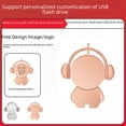 thumbnail image 1 of Creativo coche músico U disco teléfono móvil ordenador dibujos animados alta velocidad USB regalo Metal U disco, fuerte sentido del diseño., 1 of 5