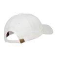 thumbnail image 4 of Liberty Embroidered Washed Cap - White OSFM, 4 of 5