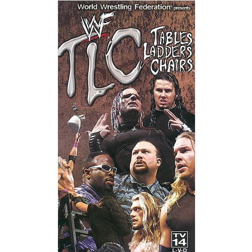 WWF TLC Tables Ladders Chairs (2000) Wrestling WWE VHS Tape (Hardy
