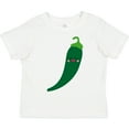 thumbnail image 3 of Inktastic Green Chili Pepper Kawaii Boys or Girls Toddler T-Shirt, 3 of 5
