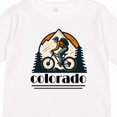 thumbnail image 4 of Inktastic Colorado Mountain Biking Boys or Girls Long Sleeve Toddler T-Shirt, 4 of 5