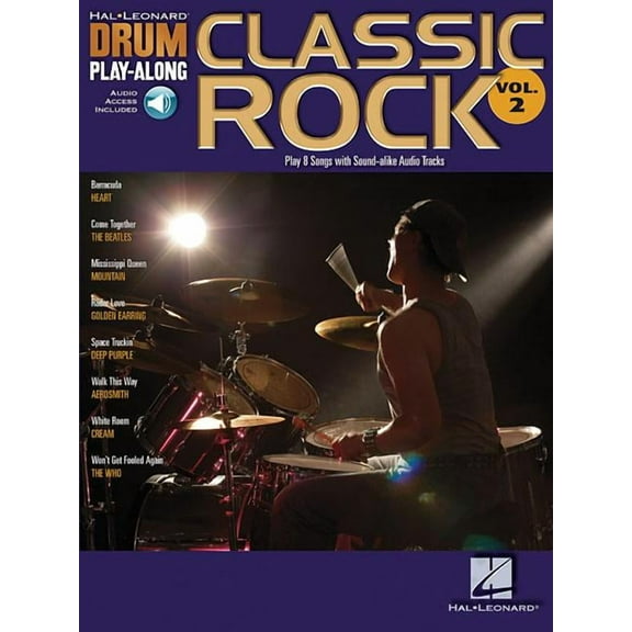 Hal Leonard Drum Play-Along: Classic Rock: Drum Play-Along Volume 2 (Other)