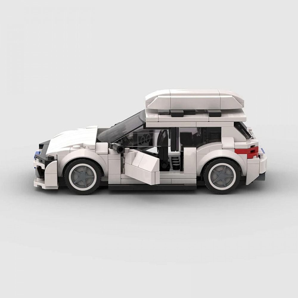 Hot MOC Sale Bricks Speed Champion City Super Vehicle Module Model Toys DIY Children's Birthday Gifts Creative Garage Scirocco R