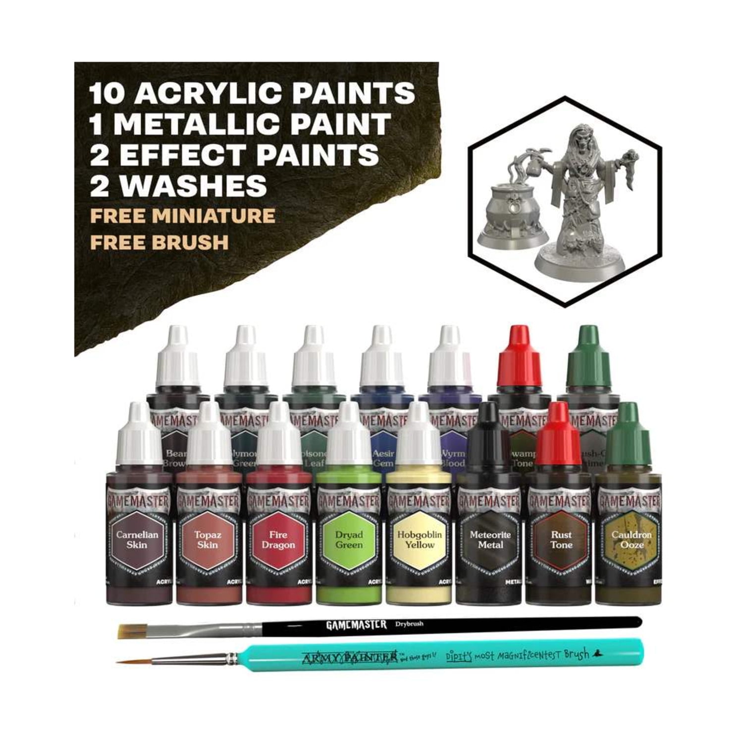 Army Painter, The Wilderness Adventures Paint Set (2024 Edition) New