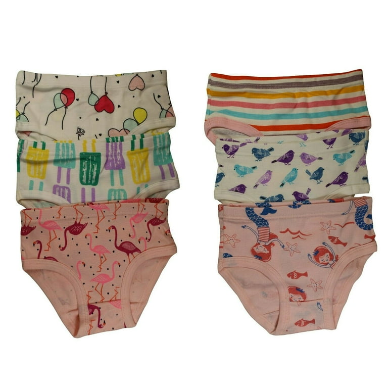 B&Q 3 Packs Toddler Little Girls Kids Underwear Cotton Briefs Underpants  Size 2T 3T 4T 5T 6T 7T 