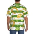 thumbnail image 7 of Goofa Watercolor St Patrick Day Printed Men's Casual Short-sleeved Shirt,Lightweight Breathable Button-down,Summer Casual men's top,Versatile Fashion shirt-4X-Large, 7 of 7