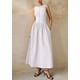 thumbnail image 3 of Vestido PRETTYGARDEN 2025 Maxi sin mangas blanco talla grande, 3 of 8