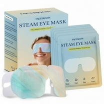 FACEMOON 16 Count Steam Eye Mask – Self Heating, Odorless | for Eye Dryness, Eye Fatigue Relief & Relaxation