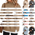 thumbnail image 3 of GILIGEGE Womens Crewneck Sweatshirts Fall Clothes,Patchwork Long Sleeve Loose Fit Pullover Tops,Fashion 2026 School Teacher Outfits,Cowboy Chic Knit Cozy Warm Layered Winter Oversized Sweaters Beige, 3 of 6