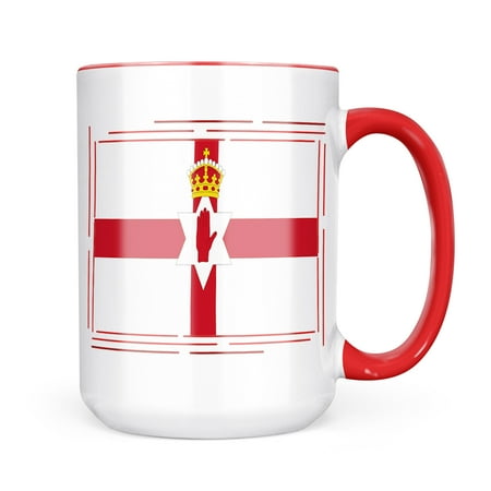 

Neonblond Northern Ireland Flag region: United Kingdom Mug gift for Coffee Tea lovers