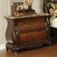 thumbnail image 2 of Exeter 2-drawer Nightstand Dark Burl, 2 of 2