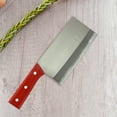 thumbnail image 3 of DRAFIDEEP 1 Set Kitchen Cutter Handle Grip Brown Wood for Home Users and Professional Cooks Stable, 3 of 6