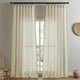thumbnail image 1 of Cortinas Joydeco de lino, 230 cm de longitud, juego de 2 paneles para dormitorio, 1 of 8