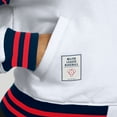 thumbnail image 6 of Women's WEAR by Erin Andrews White MLB Merchandise Full-Snap Fleece Sweatshirt Jacket, 6 of 6
