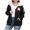 Black, variant on Fleece Jacket Spring Fall Winter Zip Up Sweatshirt Hoodie Christmas Sweatshirts Funny Graphic Long Sleeve Hoodies