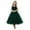 Dark Green, variant on WMQPNNS Flower Girls Floral Tutu Dress Long A Line Wedding Pageant Dresses Elegant Birthday Party Ball Gown, Dress for Age 10-11 Years, Light Pink