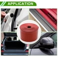 thumbnail image 3 of Protector de faldones laterales para coche Universal 13Ftx3.74In Negro Rojo 1 Pcs de Unique Bargains, 3 of 7
