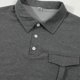 thumbnail image 4 of Blusa y camisa de manga larga con cuello vuelto para hombre, informal, de moda, con botones y bolsillo., 4 of 4