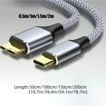 thumbnail image 5 of 5Gbps Hard Drive Cable Type C Male to MicroB Data Sync and Charging Cable for External Hard Drive, 5 of 14