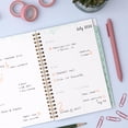 thumbnail image 3 of Blue Sky 2026-2027 Weekly and Monthly Academic Year Planner Calendar, July 2026 - June 2027, 5" x 8", Flexible Cover, Wirebound, Laminated Tabs, Laurel, 3 of 10