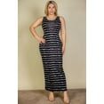 thumbnail image 2 of Plus Size Tie Dye Printed Tank Bodycon Maxi Dress, 2 of 5