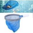 thumbnail image 4 of Curved Swimming Pool Skimmer Blade Cleaning Net Swimming Pool Accessory with Handle for Pond Bathtub, 4 of 8