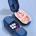 thumbnail image 3 of Portable Medicine Cutter-MultiFunction Medicine Splitter with Waterproof Storage, Stainless Steel Blade, Easy Cleaning A, 3 of 5