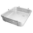 thumbnail image 1 of Winco ALRP-1824L Double Poêle à Rôtir avec Sangles et Crampons, 18 x 24 x 4 1/2 Pouces, Aluminium, 1 of 1