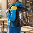 thumbnail image 5 of Aplkyhs Horse Summer Backpack Lightweight School Bag for Age 9-12 Water Repellent Bookbag for Kids, 5 of 7