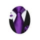 thumbnail image 1 of Gemelos Barry.Wang de seda morada con forma de corbata, 1 of 8